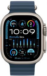 Apple Watch Ultra 2 GPS + Cellular 49mm Titanium Case with Blue Ocean Band (MREG3TH/A)