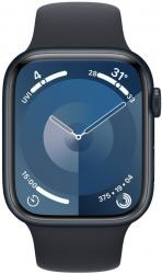 Apple Watch Series 9 GPS + Cellular 45mm Midnight Aluminium Case with Midnight (MRMC3SA/A)