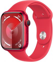 Apple Watch Series 9 GPS + Cellular 45mm RED Aluminium Case with RED Sport Band (MRYG3SA/A)