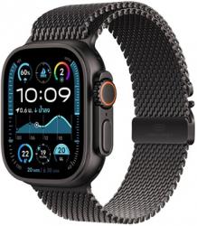 Apple Watch Ultra 2 GPS + Cellular 49mm Black Titanium Case with Black Titanium Milanese (MX4W3TH/A)