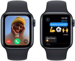 Apple Watch SE GPS 40mm Midnight Aluminium Case with Midnight Sport Band (MR9Y3SA/A)