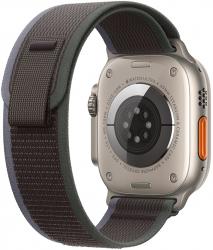 Apple Watch Ultra 2 GPS + Cellular 49mm Titanium Case with Blue Black Trail Loop - M/L (MRF63TH/A)