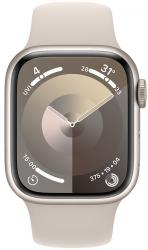 Apple Watch Series 9 GPS + Cellular 41mm Starlight Aluminium Case with Starlight (MRHN3SA/A)