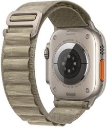 Apple Watch Ultra 2 GPS + Cellular 49mm Titanium Case with Olive Alpine Loop - Small (MREX3TH/A)