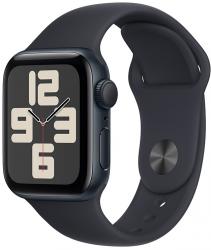 Apple Watch SE GPS 40mm Midnight Aluminium Case with Midnight Sport Band (MR9X3SA/A)