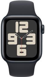 Apple Watch SE GPS + Cellular 40mm Midnight Aluminium Case with Midnight Sport Band (MRG73SA/A)
