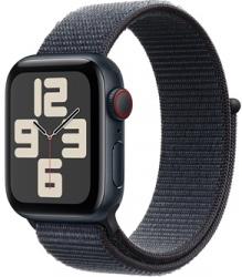 Apple Watch SE GPS + Cellular 40mm Midnight Aluminium Case with Ink Sport Loop (MXGA3SA/A)
