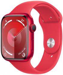 Apple Watch Series 9 GPS 41mm RED Aluminium Case with RED Sport Band (MRXG3SA/A)