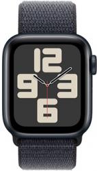 Apple Watch SE GPS + Cellular 40mm Midnight Aluminium Case with Ink Sport Loop (MXGA3SA/A)