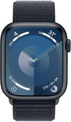 Apple Watch Series 9 GPS 45mm Midnight Aluminium Case with Midnight Sport Loop (MR9C3SA/A)