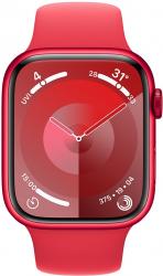 Apple Watch Series 9 GPS 41mm RED Aluminium Case with RED Sport Band (MRXH3SA/A)