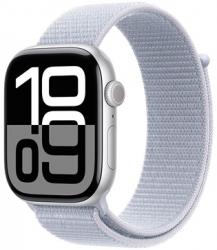 Apple Watch Series 10 GPS + Cellular 46mm Silver Aluminium Case with Blue Cloud (MWY23SA/A)