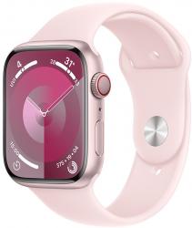 Apple Watch Series 9 GPS + Cellular 45mm Pink Aluminium Case with Light Pink (MRML3SA/A)