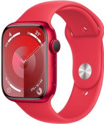 Apple Watch Series 9 GPS 45mm RED Aluminium Case with RED Sport Band (MRXK3SA/A)