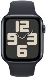 Apple Watch SE GPS 44mm Midnight Aluminium Case with Midnight Sport Band (MRE73SA/A)