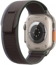Apple Watch Ultra 2 GPS + Cellular 49mm Titanium Case with Blue Black Trail Loop - S/M (MRF53TH/A)